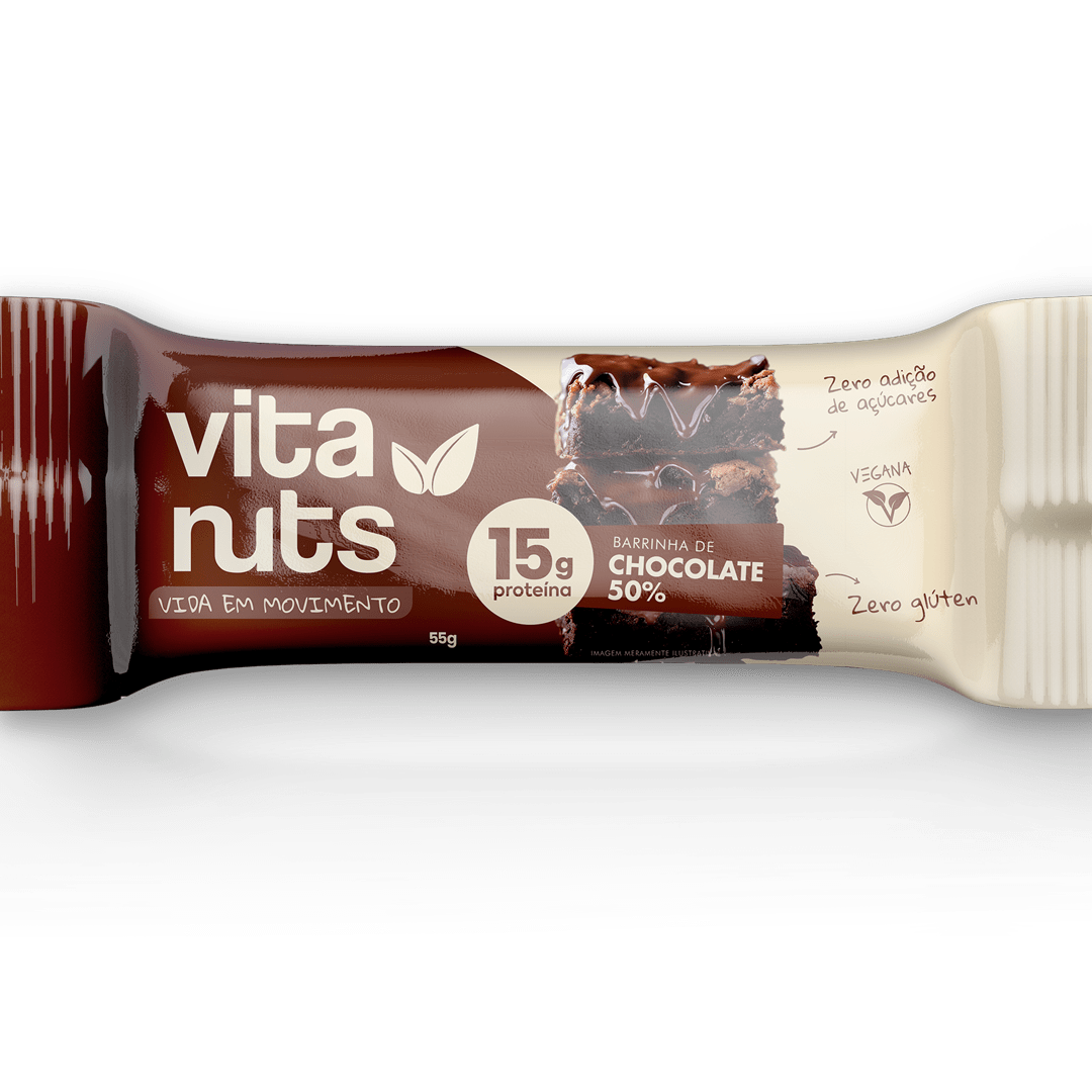 Barrinha de Chocolate 50% - Vitanuts