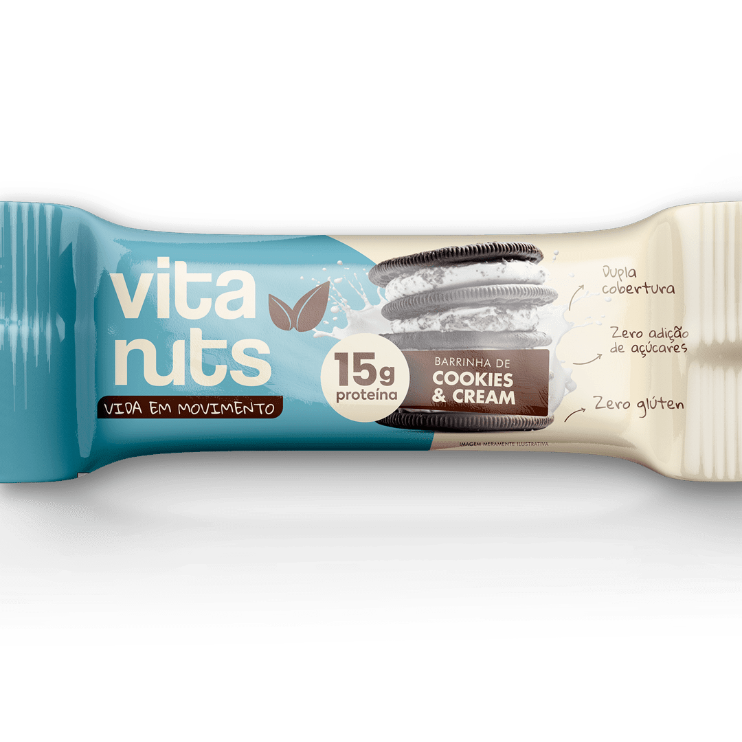 Barrinha de Cookies n Cream - Vitanuts