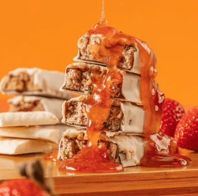 Barrinha de Frutas Vermelhas e Chocolate Branco - Vitanuts