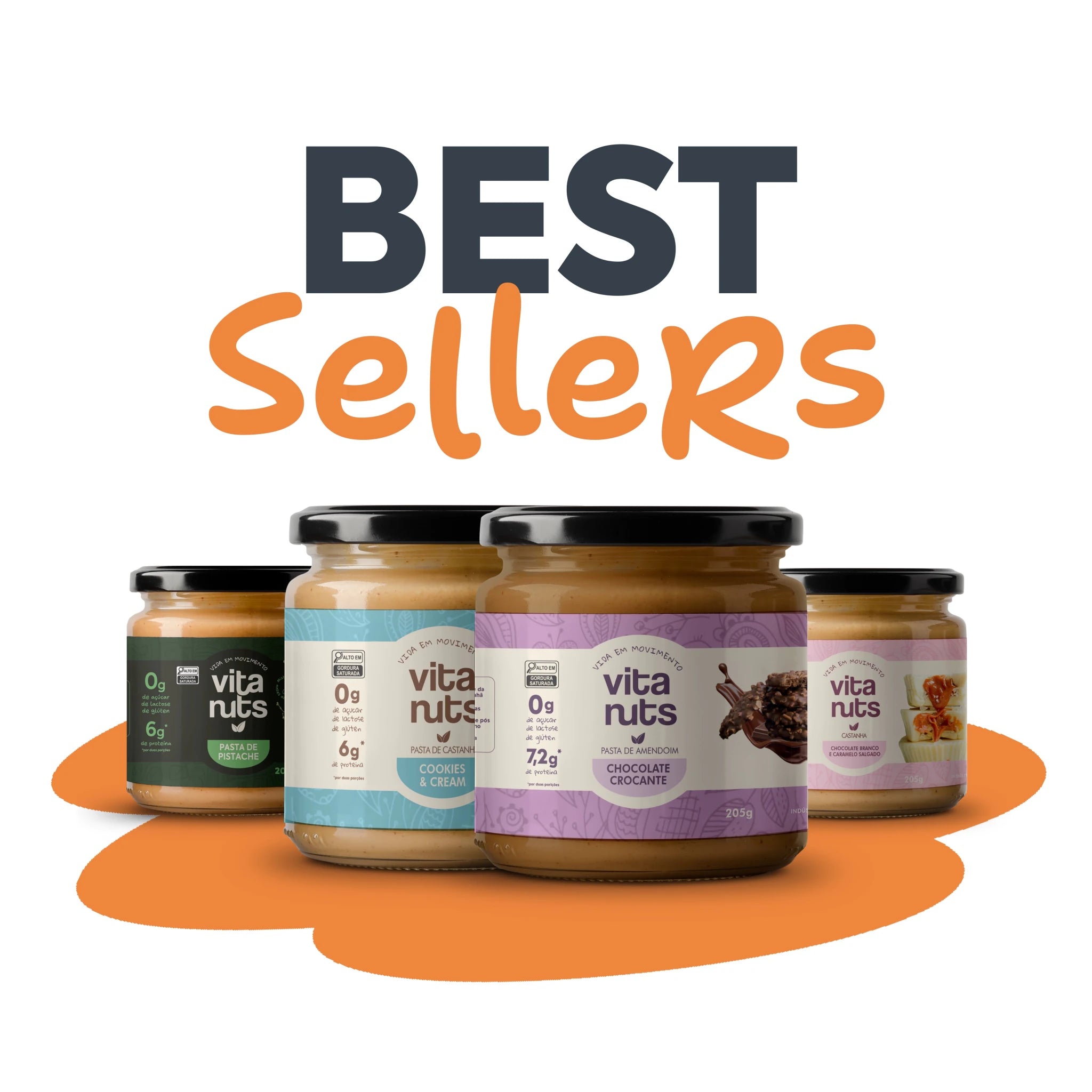 Combo Best Sellers - Pastas 205g - Vitanuts