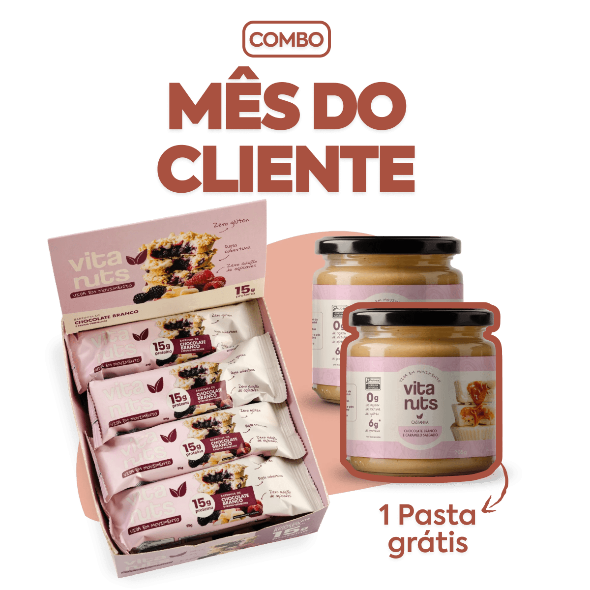 Combo Mês do cliente - Vitanuts