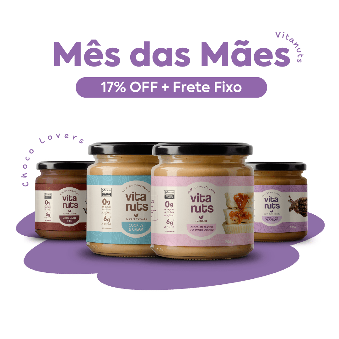 Combo Mom Power - 4 Pastas 205g - Vitanuts