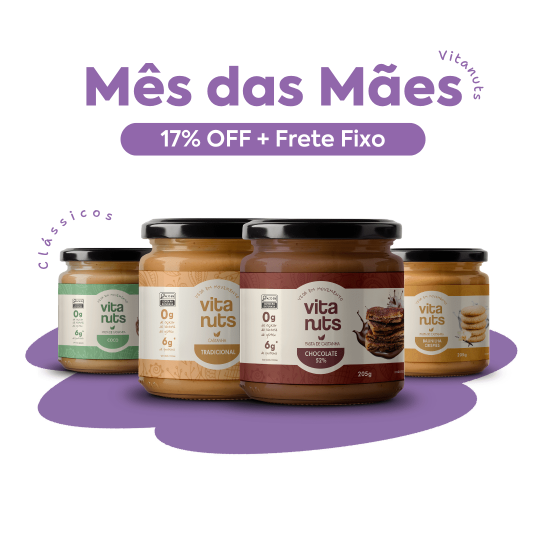 Combo Mom Power - 4 Pastas 205g - Vitanuts