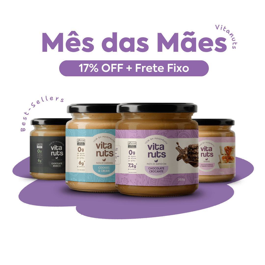 Combo Mom Power - 4 Pastas 205g - Vitanuts
