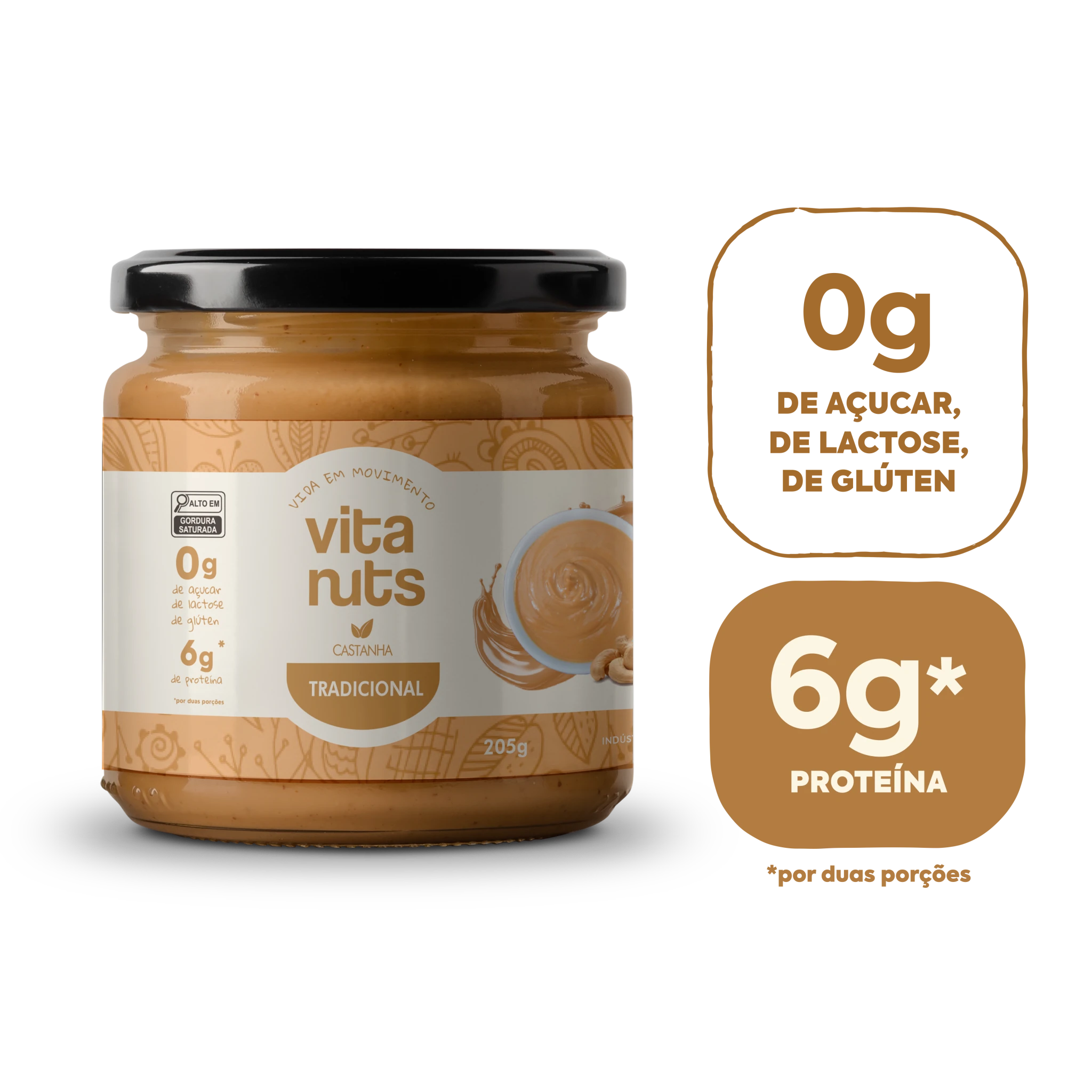 Pasta Castanha Caju Tradicional - Vitanuts