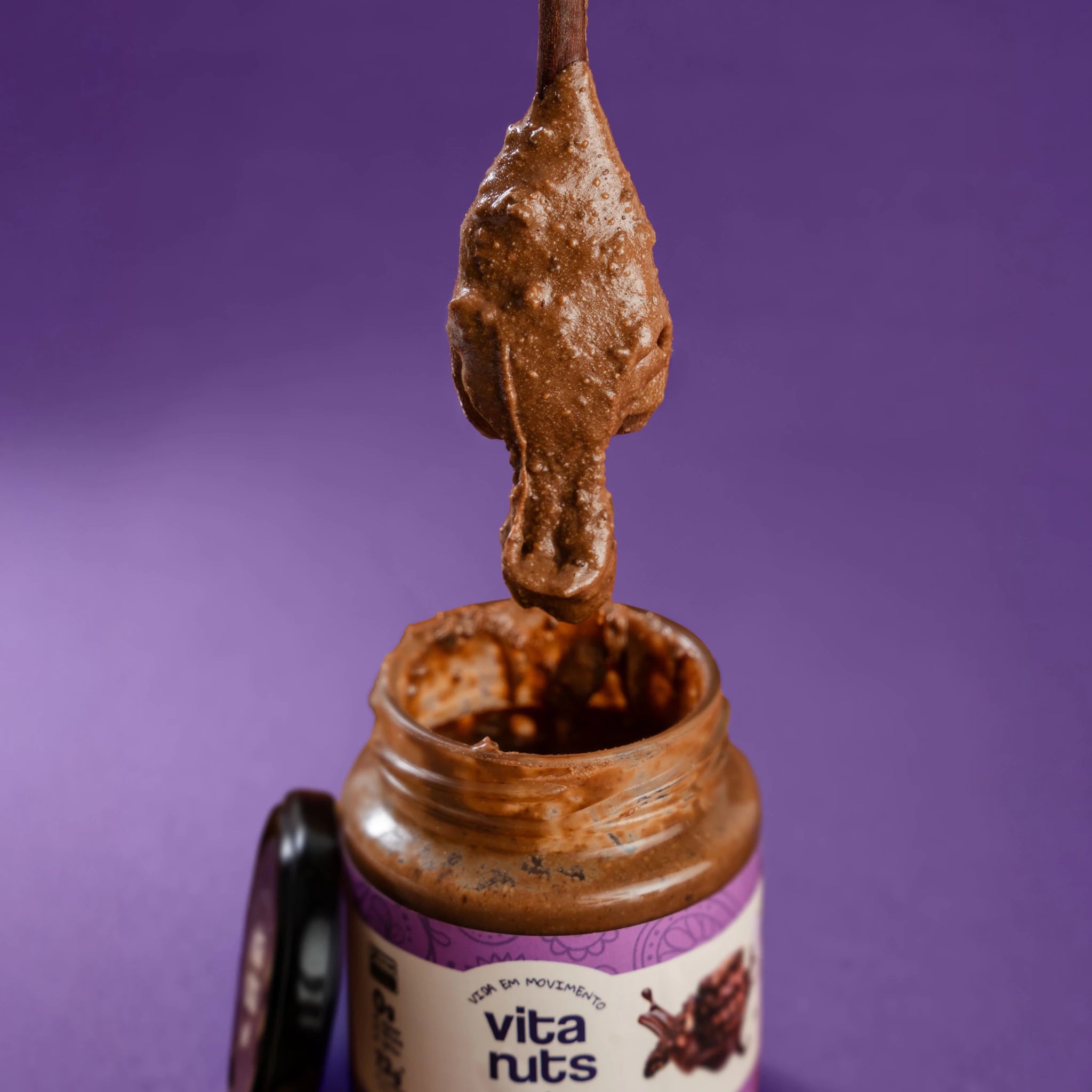 Pasta de Amendoim sabor Chocolate Crocante - Vitanuts