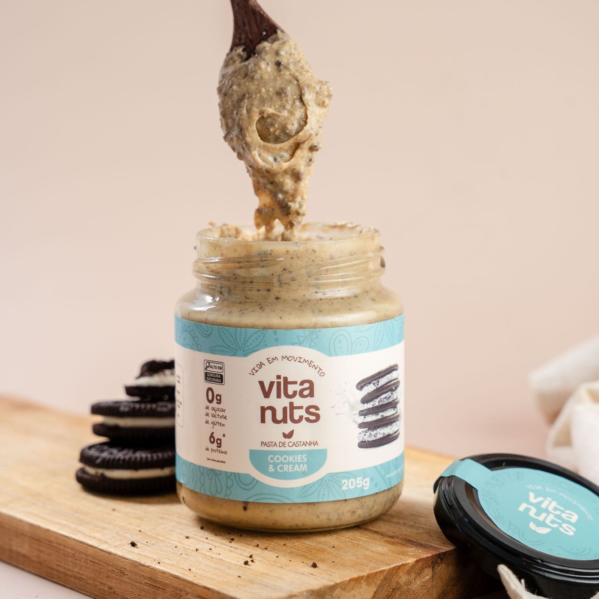 Pasta de Castanha Vegana Vitanuts | 205g - Vitanuts