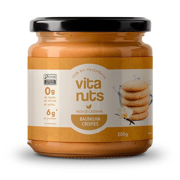 Pasta de Castanha Vegana Vitanuts | 205g - Vitanuts