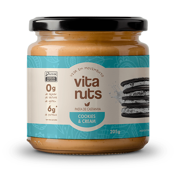 Pasta de Castanha Vegana Vitanuts | 205g - Vitanuts